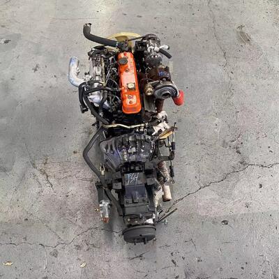 좋은 가격 JMC 4JB1 가벼운 상용차용 4기통 터보 충전 및 연료 효율적인 사용 된 디젤 엔진 온라인